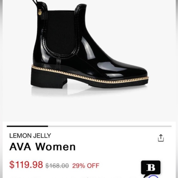 Lemon Jelly new rain boots - Picture 3 of 6